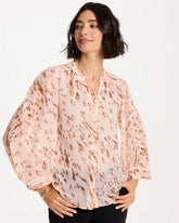 Chico's On Sale - Georgette Soft Spots Blouse