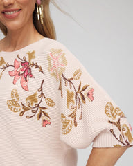 Chico's Online - Ribbed Combed Cotton Sweater