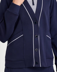 Chico's Discount - Zenergy® Soft Pique Button-Down Cardigan