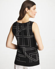 Chico's Sale - Ella Graphic Scoopneck Tank