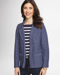 Chico's For Sale - Denim Inspired Textured Cardigan