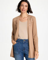 Chico's Outlet - Floral Embroidered Cardigan