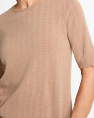 Chico's Online - Ella Crewneck Pointelle Pullover Sweater