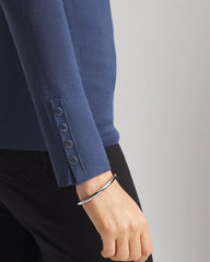 Chico's Sale - Ella Button Cuff Turtleneck Sweater