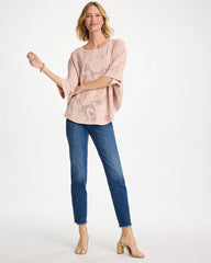 Chico's On Sale - Girlfriend Slim Frayed Ankle Jeans
