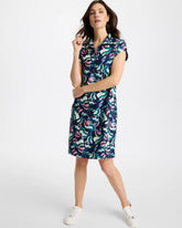 Chico's Discount - Zenergy® UPF Blooms Polo Dress