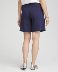 Chico's US - Brigitte™ Pull-On Asymmetrical Wrap Skort