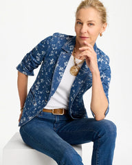 Chico's For Sale - Jacquard Denim Blazer
