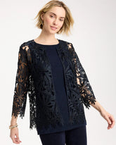 Chico's US - Travelers™ Galloon Lace Jacket