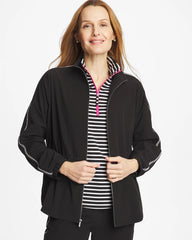 Chico's Discount - Zenergy® UPF Lattice-Trim Jacket