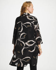 Chico's Outlet - Travelers™ Collection Burnout Peace Lily Topper