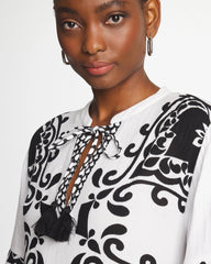 Chico's Discount - Woven Printed Swim Cover-Up Dress