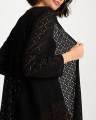 Chico's / Long Knit Swim Cover-Up