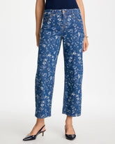 Chico's US - Girlfriend Wide Floral Crop Jean