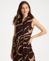 Chico's Online - Travelers™ Zebra Knit Wrap Top