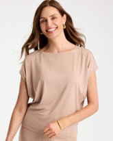 Chico's US - Travelers™ Palm Embossed Knit Top