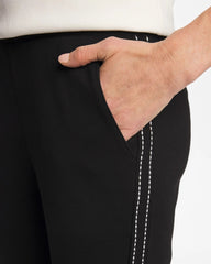 Chico's Discount - Zenergy® Double-Knit Pick Stitch Ankle Pants