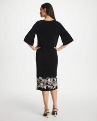 Chico's Travelers™ Border Kimono Sleeve Dress