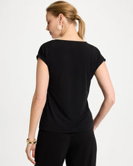 Chico's Outlet - Travelers™ Knit Asymmetrical Top