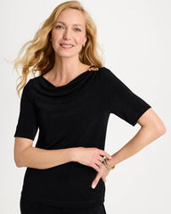 Chico's / Travelers™ Jewelry Detail Top