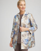 Chico's For Sale - Travelers™ Collection Watercolor Jacquard Jacket
