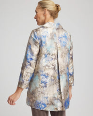 Chico's For Sale - Travelers™ Collection Watercolor Jacquard Jacket