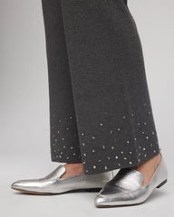 Chico's Outlet - Travelers™ Embellished Straight-Leg Pants