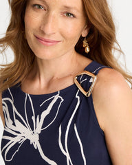 Chico's US - Travelers™ Knit Botanical Jeweled Tunic