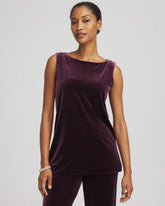 Chico's Travelers™ Velvet Side-Slit Tank
