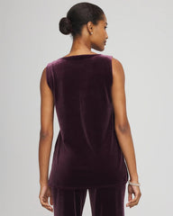 Chico's Travelers™ Velvet Side-Slit Tank