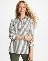 Chico's US - No Iron™ Stretch Striped Shirt