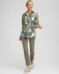Chico's No Iron™ Printed Sateen Shirt