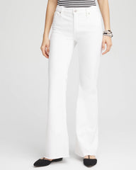 Chico's US - Girlfriend No Stain Frayed Flared Jeans