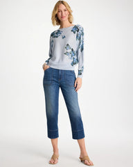 Chico's Sale - Straight Utility Crop Jean