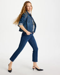 Chico's For Sale - Petite Girlfriend Fray Hem Kick Flares