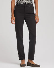 Chico's Discount - Girlfriend Slim Ankle Jeans