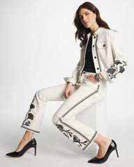 Chico's Online - Ginkgo Girlfriend Cropped Flared Jeans