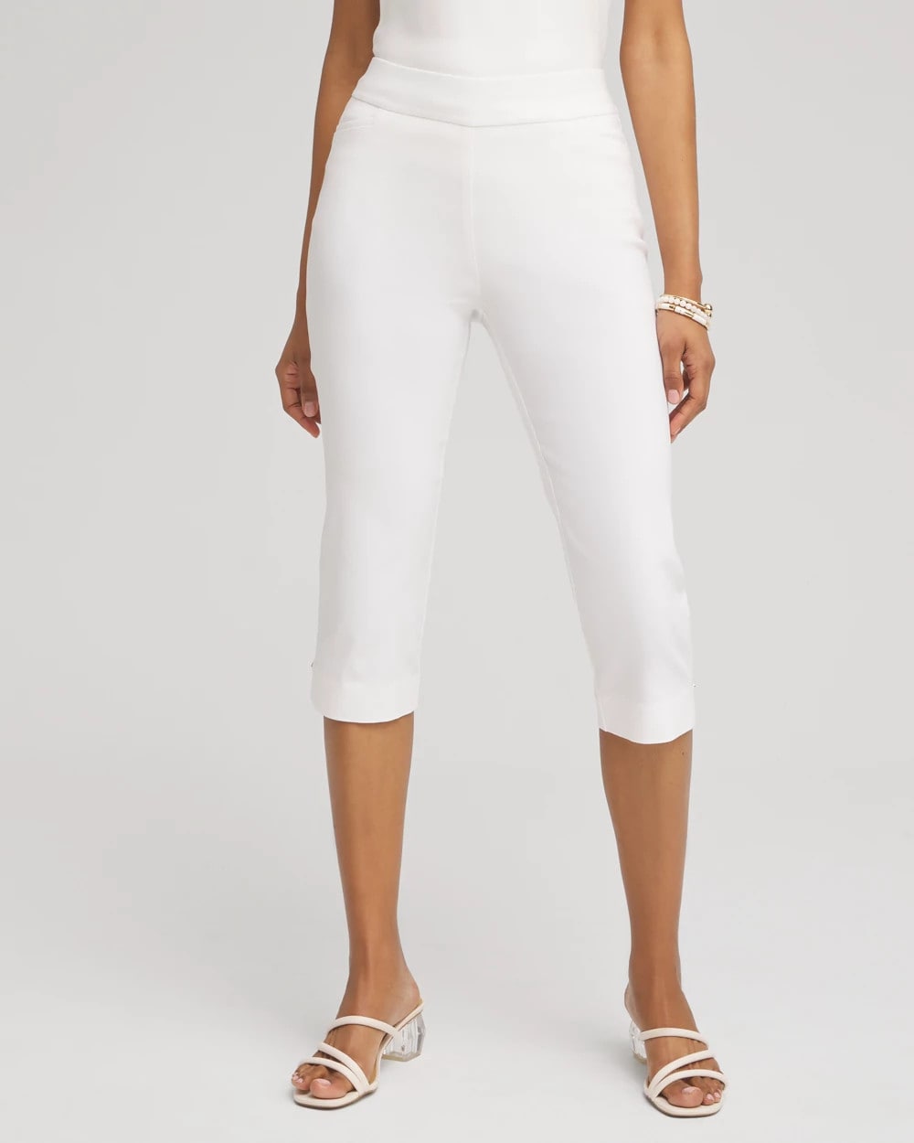 Chico's / Brigitte™ Pull-On Rivet Slim Capris