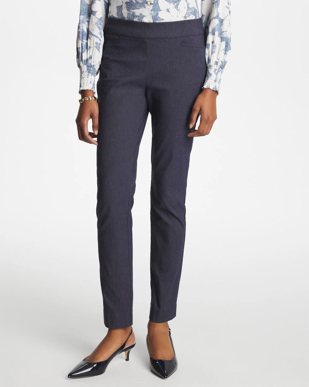 Chico's On Sale - Indigo Brigitte™ Slim Pull-On Ankle Pants