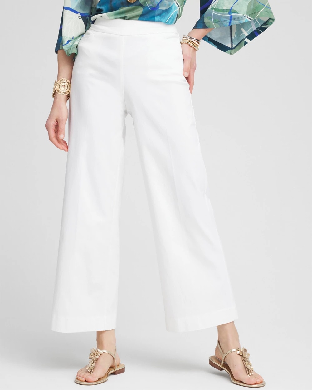 Chico's For Sale - Brigitte™ Wide-Leg Cropped Pants