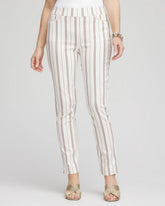 Chico's US - Petite Brigitte™ Striped Ankle Pants