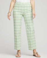 Chico's Sale - Brigitte™ Wide Leg Plaid Cropped Pants