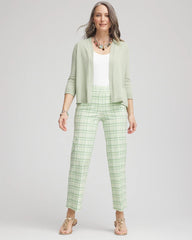 Chico's Sale - Brigitte™ Wide Leg Plaid Cropped Pants