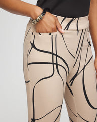 Chico's On Sale - Brigitte™ Golden Leaf Slim Full-Length Pants