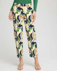 Chico's Discount - Emme Straight Mod Cropped Pants