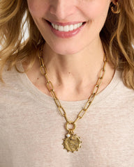 Chico's Outlet - Gemini Zodiac Charm Pendant