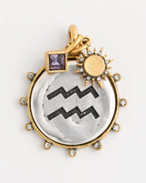 Chico's / Aquarius Zodiac Charm Pendant