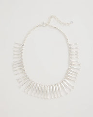 Chico's Sale - Silvertone Fish Collar Necklace