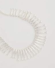 Chico's Sale - Silvertone Fish Collar Necklace