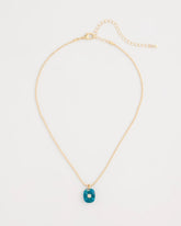 Chico's Discount - Genuine Jade Stone Pendant Necklace